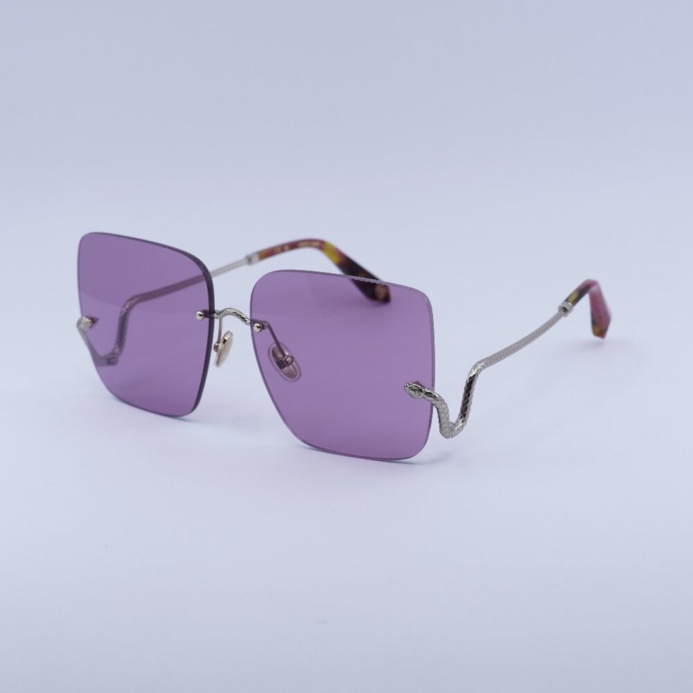 Roberto Cavalli SRC061 0594 Sunglasses - Shiny Light Gold Frame